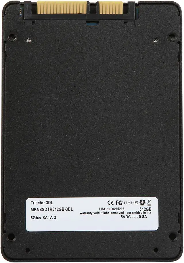 Alt view image 4 of 5 - Mushkin Enhanced TRIACTOR 3DL 2.5" 512GB SATA III 3D TLC Internal Solid State Drive (SSD) MKNSSDTR512GB-3DL