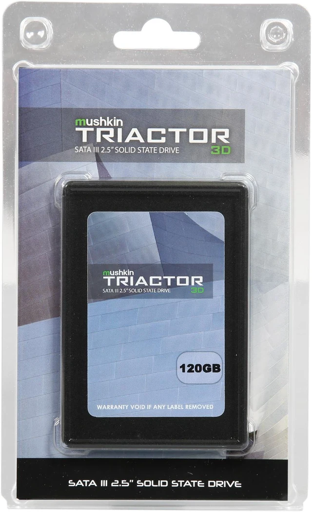 Alt view image 5 of 5 - Mushkin Enhanced TRIACTOR 3DX 2.5" 120GB SATA III 3D TLC Internal Solid State Drive (SSD) MKNSSDTR120GB-3DX