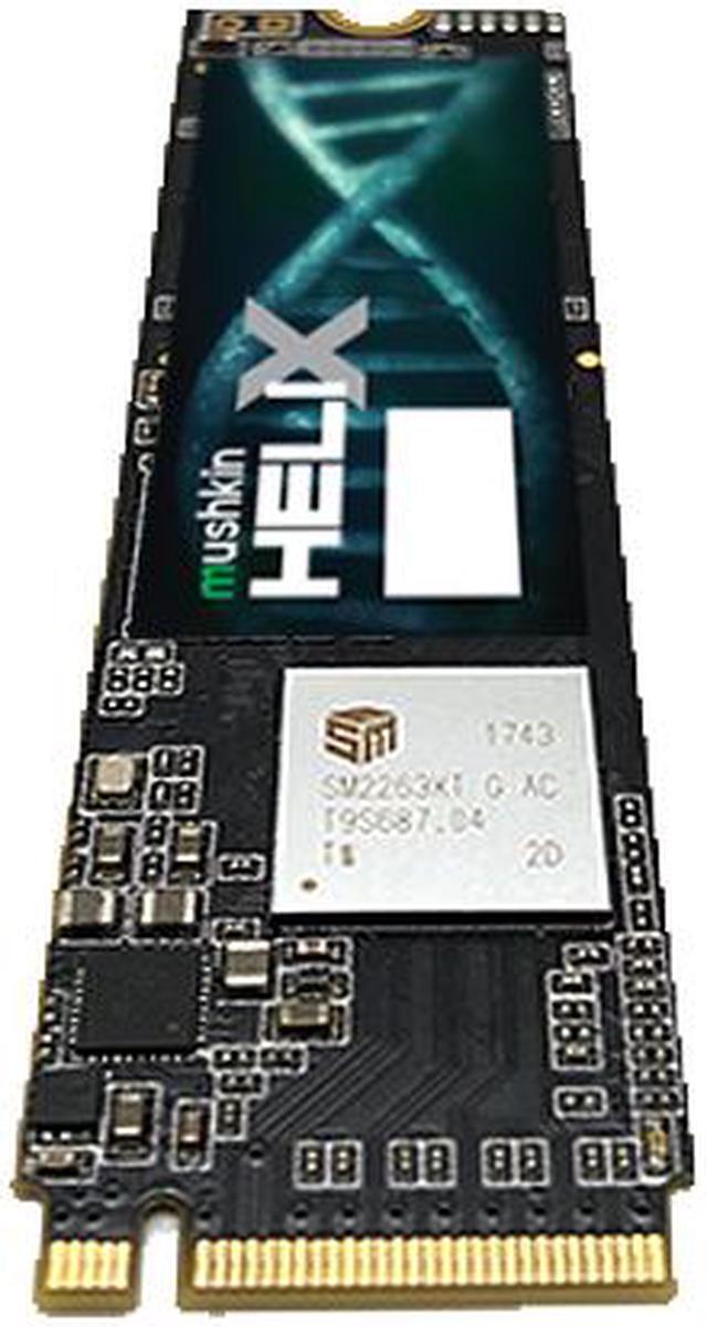 Alt view image 3 of 5 - Mushkin Enhanced Helix-L M.2 2280 2TB PCIe Gen3 x4 NVMe 1.3 3D TLC Internal Solid State Drive (SSD) MKNSSDHL2TB-D8