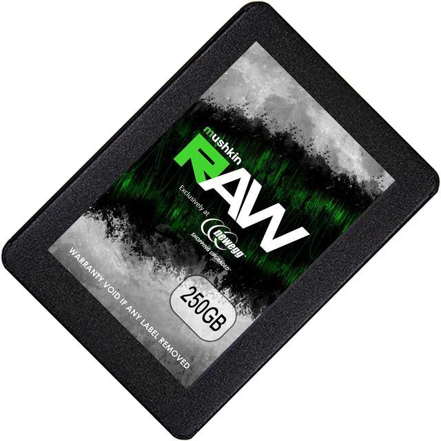 Alt view image 2 of 4 - Mushkin Enhanced RAW Series 2.5" 250GB SATA III 3D TLC Internal Solid State Drive (SSD) MKNSSDRW250GB