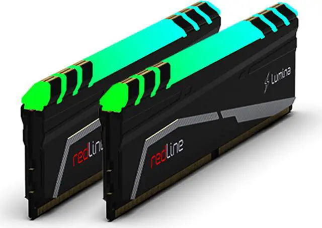 Alt view image 3 of 3 - Mushkin Enhanced RGB Redline 32GB (2 x 16GB) DDR4 3600 (PC4 28800) Desktop Memory Model MLA4C360JNNM16GX2