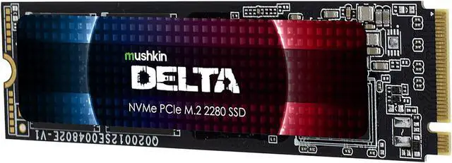 Alt view image 4 of 8 - Mushkin Enhanced Delta M.2 2280 2TB PCIe Gen4 x4 NVMe 1.3 3D QLC Internal Solid State Drive (SSD) MKNSSDDE2TB-D8