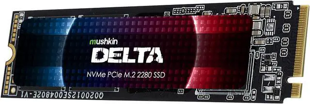 Alt view image 2 of 8 - Mushkin Enhanced Delta M.2 2280 2TB PCIe Gen4 x4 NVMe 1.3 3D QLC Internal Solid State Drive (SSD) MKNSSDDE2TB-D8