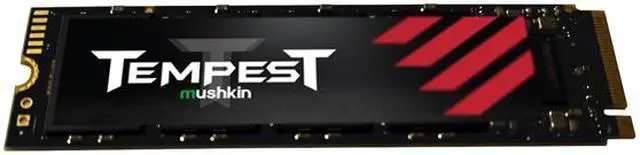 Alt view image 2 of 6 - Mushkin Tempest 512GB PCIe Gen3 x4 NVMe 1.4 M.2 (2280) Internal SSD - Up to 3,300MBs - MKNSSDTS512GB-D8
