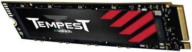 Alt view image 3 of 6 - Mushkin Tempest 1TB PCIe Gen3 x4 NVMe 1.4 M.2 (2280) Internal SSD - Up to 3,300MBs – MKNSSDTS1TB-D8