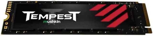Alt view image 2 of 6 - Mushkin Tempest 256GB PCIe Gen3 x4 NVMe 1.4 M.2 (2280) Internal SSD - Up to 3,100MBs - MKNSSDTS256GB-D8