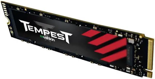 Alt view image 3 of 6 - Mushkin Tempest 256GB PCIe Gen3 x4 NVMe 1.4 M.2 (2280) Internal SSD - Up to 3,100MBs - MKNSSDTS256GB-D8