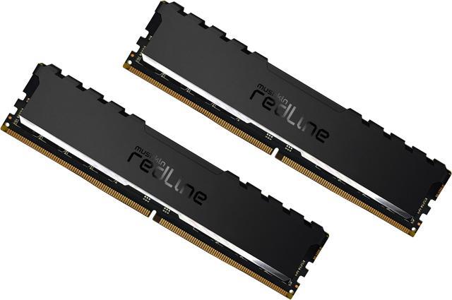 Mushkin Enhanced Redline Stiletto 32GB (2 x 16GB) 288-Pin PC RAM DDR4 3600  (PC4 28800) Desktop Memory Model MRF4U360GKKP16GX2