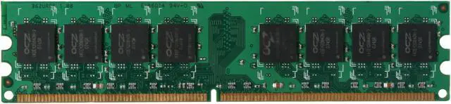 Alt view image 2 of 3 - OCZ Value Series 1GB DDR2 667 (PC2 5400) Desktop Memory Model OCZ26671024V