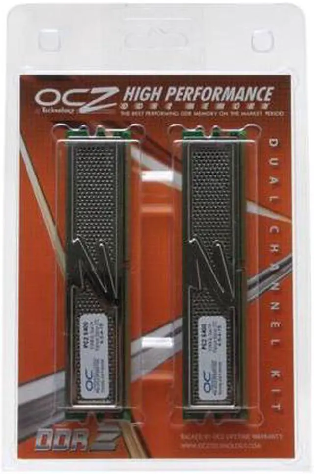 Alt view image 2 of 2 - OCZ Platinum 1GB (2 x 512MB) DDR2 800 (PC2 6400) Dual Channel Kit Desktop Memory Model OCZ2P8001GK