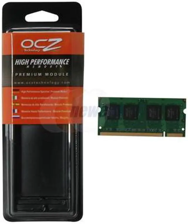 Alt view image 3 of 3 - OCZ Value 1GB 200-Pin DDR2 SO-DIMM DDR2 667 (PC2 5400) Laptop Memory Model OCZ26671024VSO