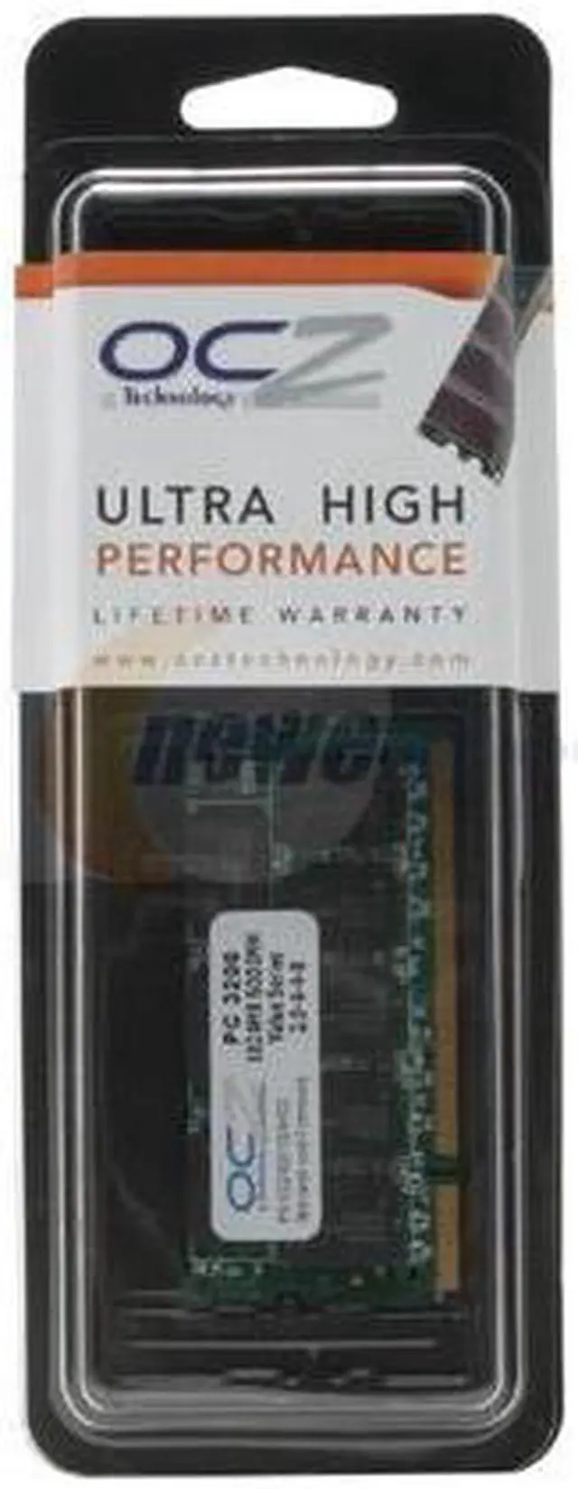 Alt view image 2 of 2 - OCZ Value Series 1GB 200-Pin DDR SO-DIMM DDR 400 (PC 3200) Laptop Memory Model OCZ4001024VSO