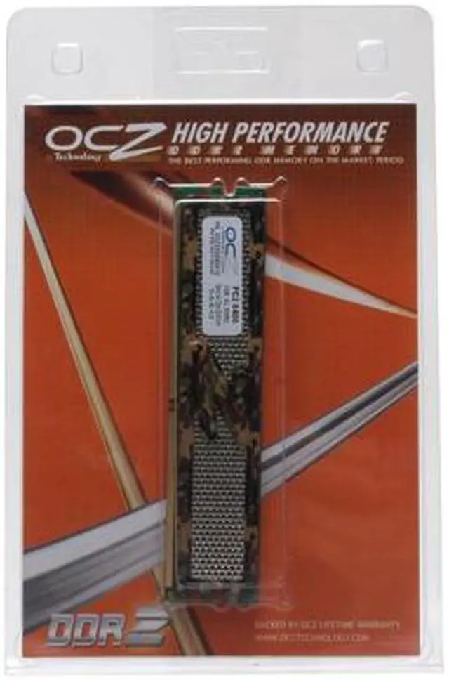 Alt view image 2 of 2 - OCZ S.O.E 1GB DDR2 800 (PC2 6400) Desktop Memory Model OCZ2SOE8001G