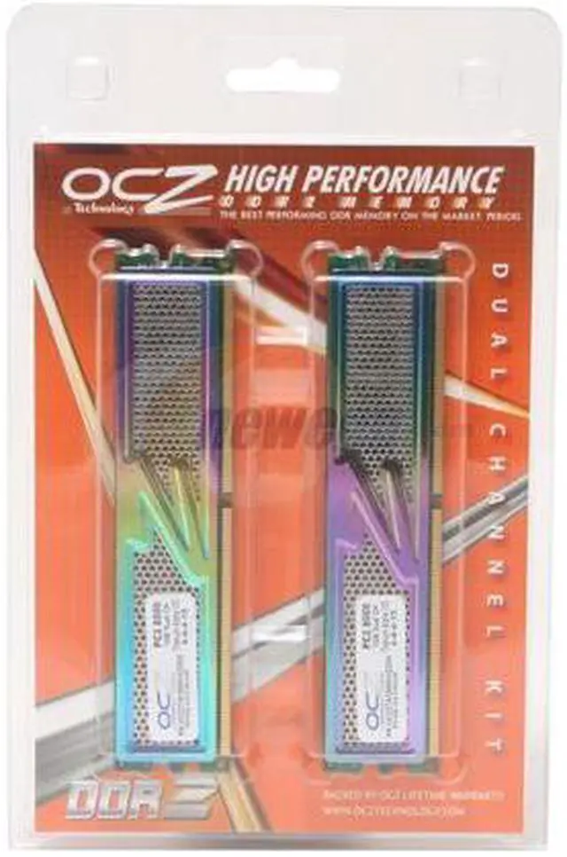 Alt view image 2 of 2 - OCZ Titanium Alpha VX2 2GB (2 x 1GB) DDR2 1000 (PC2 8000) Dual Channel Kit Desktop Memory Model OCZ2TA1000VX22GK