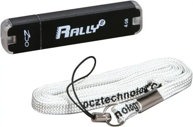 Alt view image 4 of 5 - OCZ Rally2 4GB USB 2.0 Flash Drive OCZUSBR2DC-4GB