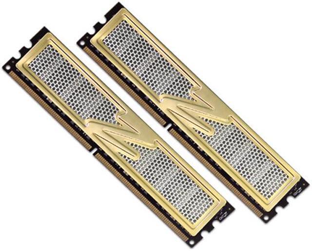 Main image of OCZ Gold 2GB (2 x 1GB) DDR2 1100 (PC2 8800) Dual Channel Kit Desktop Memory Model OCZ2G11002GK