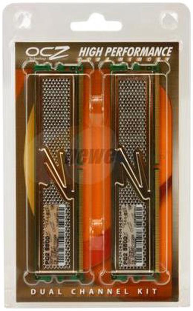 Alt view image 4 of 4 - OCZ Gold 2GB (2 x 1GB) DDR2 1100 (PC2 8800) Dual Channel Kit Desktop Memory Model OCZ2G11002GK