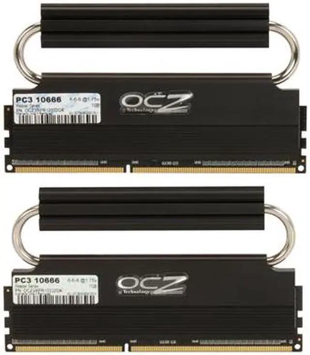 Alt view image 3 of 4 - OCZ Reaper HPC 2GB (2 x 1GB) DDR2 1150 (PC2 9200) Dual Channel Kit Desktop Memory Model OCZ2RPR11502GK