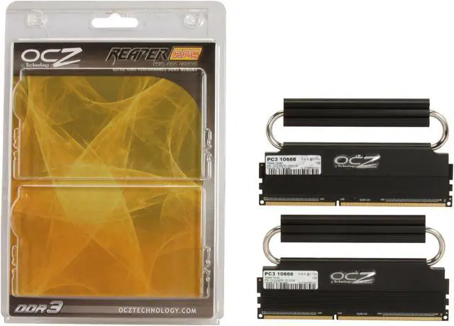 Alt view image 4 of 4 - OCZ Reaper HPC 2GB (2 x 1GB) DDR2 1150 (PC2 9200) Dual Channel Kit Desktop Memory Model OCZ2RPR11502GK