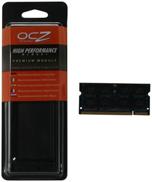 Alt view image 3 of 3 - OCZ 2GB 200-Pin DDR2 SO-DIMM DDR2 667 (PC2 5400) Laptop Memory Model OCZ2MV6672G