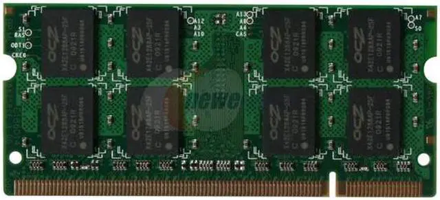 Alt view image 2 of 3 - OCZ 2GB 200-Pin DDR2 SO-DIMM DDR2 800 (PC2 6400) Laptop Memory Model OCZ2M8002G