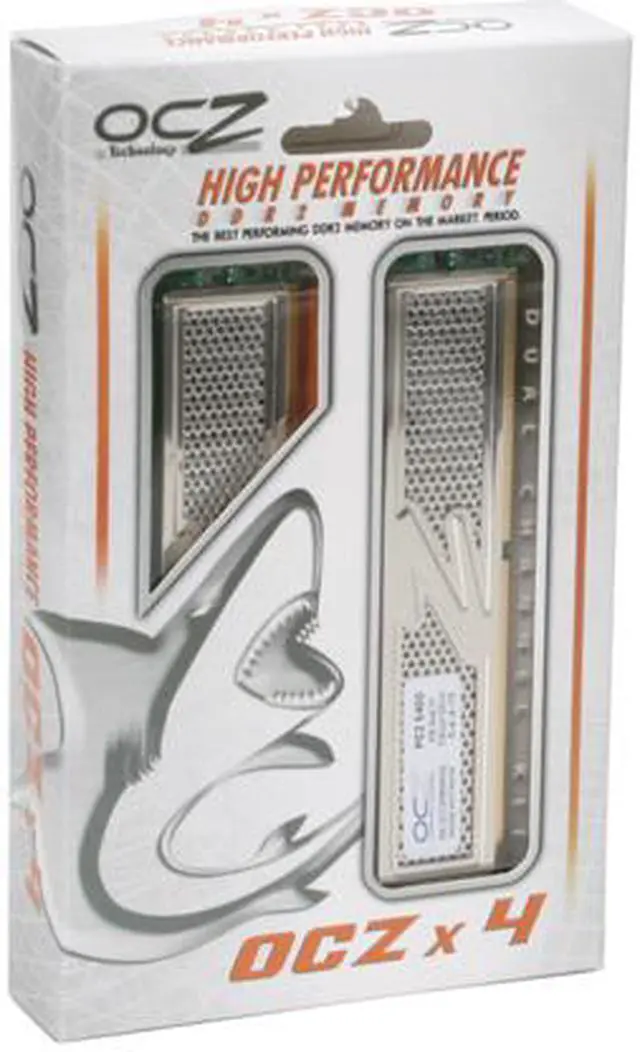 Alt view image 2 of 2 - OCZ Platinum 4GB (4 x 1GB) DDR2 800 (PC2 6400) Quad Kit Desktop Memory Model OCZ2P8004GQ