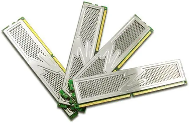 Main image of OCZ Platinum 4GB (4 x 1GB) DDR2 800 (PC2 6400) Quad Kit Desktop Memory Model OCZ2P8004GQ