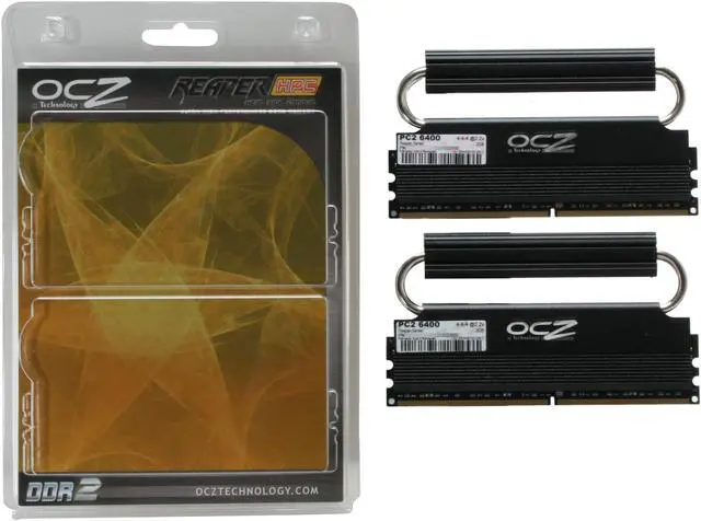 Alt view image 3 of 3 - OCZ Reaper HPC Edition 4GB (2 x 2GB) DDR2 800 (PC2 6400) Dual Channel Kit Desktop Memory Model OCZ2RPR800C44GK