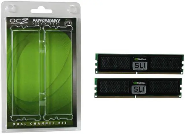 Alt view image 3 of 3 - OCZ SLI-Ready Edition 4GB (2 x 2GB) DDR2 800 (PC2 6400) Dual Channel Kit Desktop Memory Model OCZ2N800SR4GK