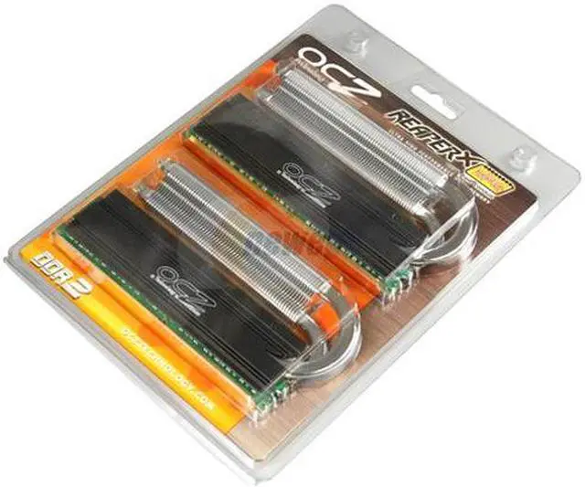Alt view image 4 of 4 - OCZ ReaperX HPC 4GB (2 x 2GB) DDR2 1000 (PC2 8000) Dual Channel Kit Desktop Memory Model OCZ2RPX10004GK