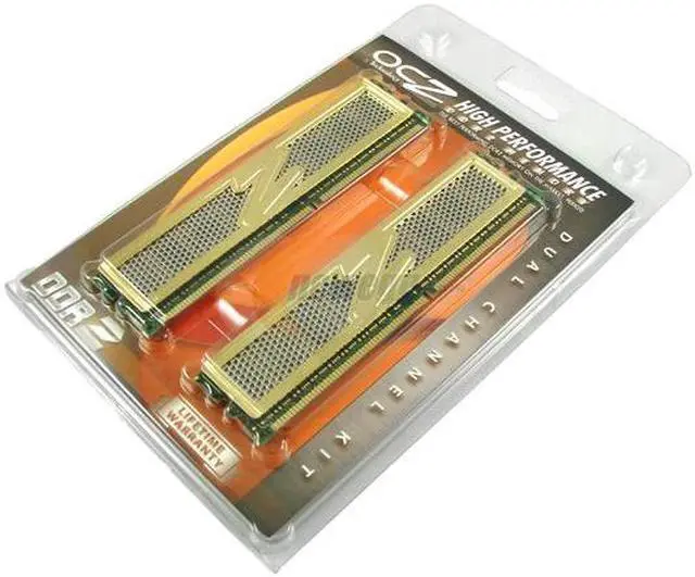 Alt view image 2 of 2 - OCZ Gold 2GB (2 x 1GB) DDR3 1600 (PC3 12800) Dual Channel Kit Desktop Memory Model OCZ3G16002GK