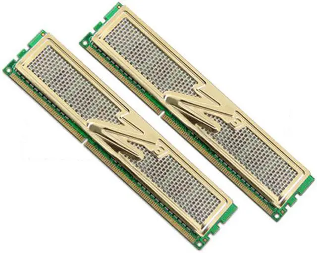Main image of OCZ Gold 2GB (2 x 1GB) DDR3 1600 (PC3 12800) Dual Channel Kit Desktop Memory Model OCZ3G16002GK