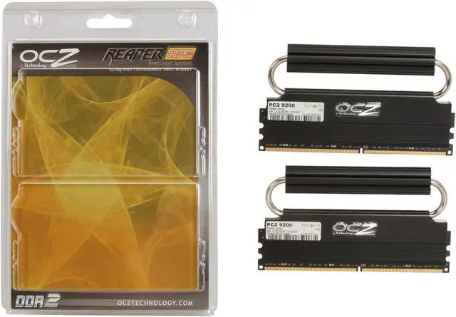 Alt view image 2 of 2 - OCZ Reaper HPC 2GB (2 x 1GB) DDR3 1333 (PC3 10666) Dual Channel Kit Desktop Memory Model OCZ3RPR13332GK