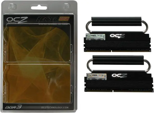 Alt view image 3 of 3 - OCZ Reaper HPC 4GB (2 x 2GB) DDR3 1333 (PC3 10666) Dual Channel Kit Desktop Memory Model OCZ3RPR13334GK