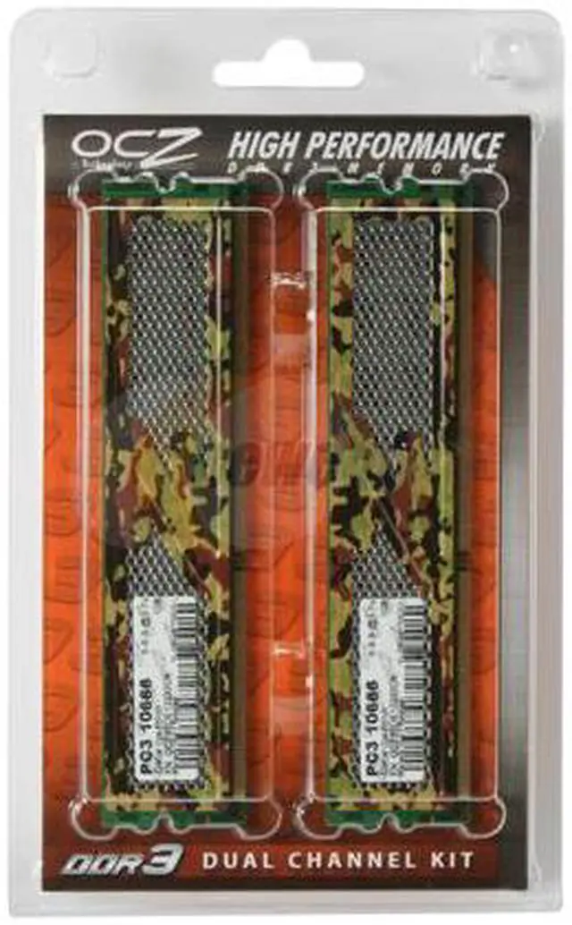 Alt view image 3 of 3 - OCZ Special Ops 2GB (2 x 1GB) DDR3 1333 (PC3 10666) Dual Channel Kit Desktop Memory Model OCZ3SOE13332GK