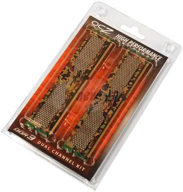Alt view image 2 of 2 - OCZ Special Ops 2GB (2 x 1GB) DDR3 1066 (PC3 8500) Dual Channel Kit Desktop Memory Model OCZ3SOE10662GK