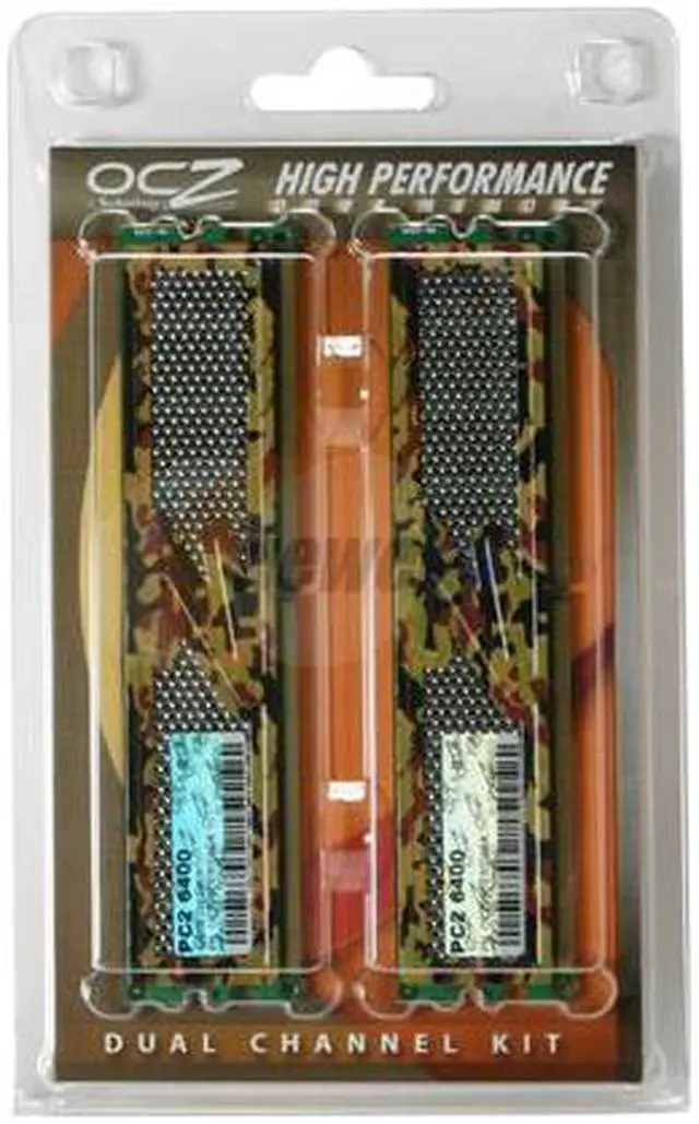 Alt view image 2 of 2 - OCZ Special Ops Edition 4GB (2 x 2GB) DDR2 800 (PC2 6400) Dual Channel Kit Desktop Memory Model OCZ2SOE8004GK