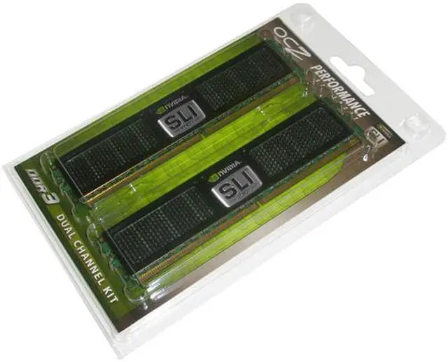 Alt view image 3 of 4 - OCZ NVIDIA SLI-Ready Edition 4GB (2 x 2GB) DDR3 1800 (PC3 14400) Dual Channel Kit Desktop Memory Model OCZ3N1800SR4GK