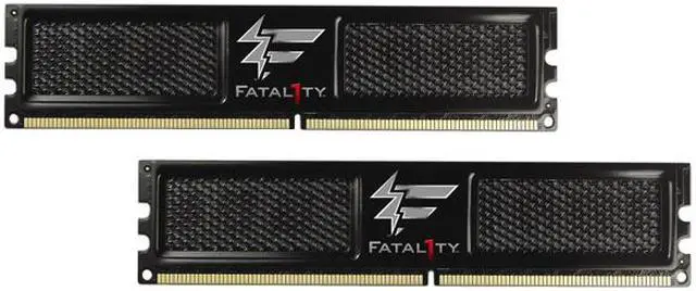 Main image of OCZ Fatal1ty Edition 4GB (2x2GB) 240-Pin DDR2 SDRAM DDR2 800 (PC2 6400) Dual Channel Kit Desktop Memory (The Official Memory of the Championship Gaming Series)