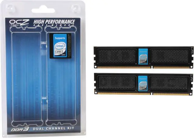 Alt view image 3 of 3 - OCZ Intel Extreme Edition 4GB (2 x 2GB) DDR3 1600 (PC3 12800) Dual Channel Kit Desktop Memory Model OCZ3X16004GK