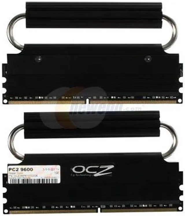 Alt view image 2 of 3 - OCZ Reaper HPC 2GB (2 x 1GB) DDR2 1200 (PC2 9600) Dual Channel Kit Desktop Memory Model OCZ2RPR12002GK