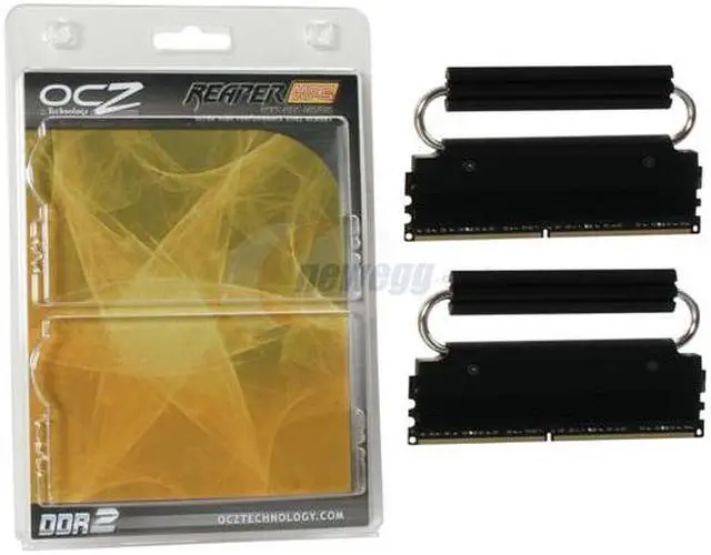 Alt view image 3 of 3 - OCZ Reaper HPC 2GB (2 x 1GB) DDR2 1200 (PC2 9600) Dual Channel Kit Desktop Memory Model OCZ2RPR12002GK