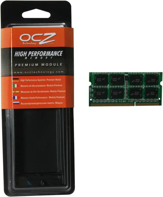 Alt view image 3 of 3 - OCZ 2GB 204-Pin DDR3 SO-DIMM DDR3 1066 (PC3 8500) Laptop Memory Model OCZ3M10662G
