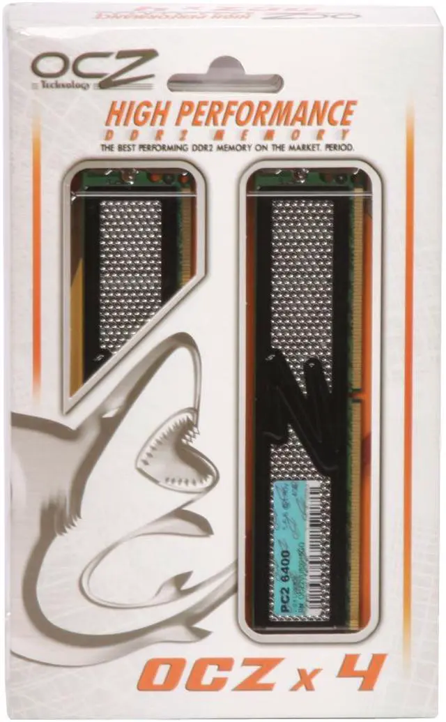 Alt view image 3 of 3 - OCZ Vista Upgrade 16GB (4 x 4GB) DDR2 800 (PC2 6400) Quad kit Desktop Memory Model OCZ2VU80016GQ