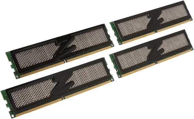 Main image of OCZ Vista Upgrade 16GB (4 x 4GB) DDR2 800 (PC2 6400) Quad kit Desktop Memory Model OCZ2VU80016GQ