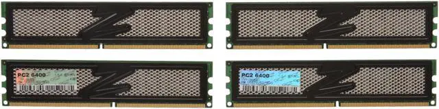 Alt view image 2 of 3 - OCZ Vista Upgrade 16GB (4 x 4GB) DDR2 800 (PC2 6400) Quad kit Desktop Memory Model OCZ2VU80016GQ