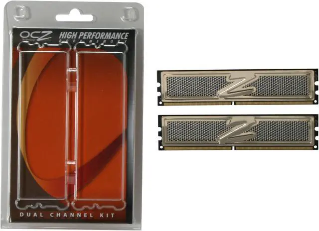 Alt view image 3 of 3 - OCZ Gold Edition 4GB (2 x 2GB) DDR2 1066 (PC2 8500) Dual Channel Kit Desktop Memory Model OCZ2G10664GK