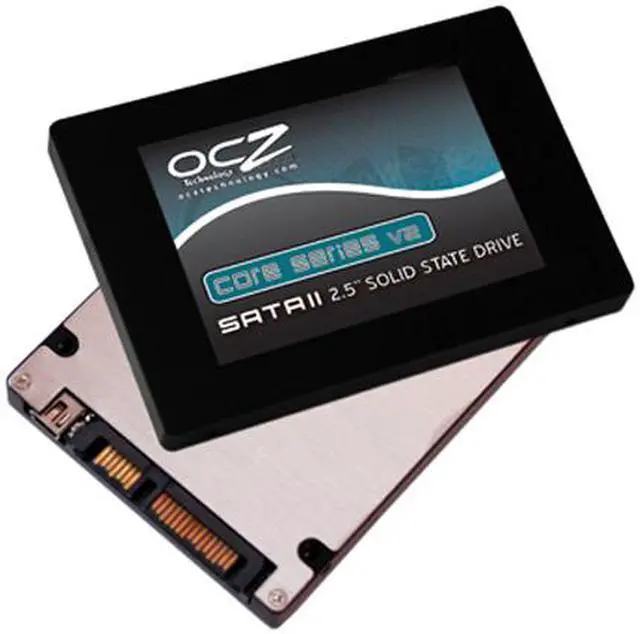 Alt view image 3 of 3 - OCZ Core Series V2 2.5" 250GB SATA II & Mini USB 2.0 Port Internal Solid State Drive (SSD) OCZSSD2-2C250G