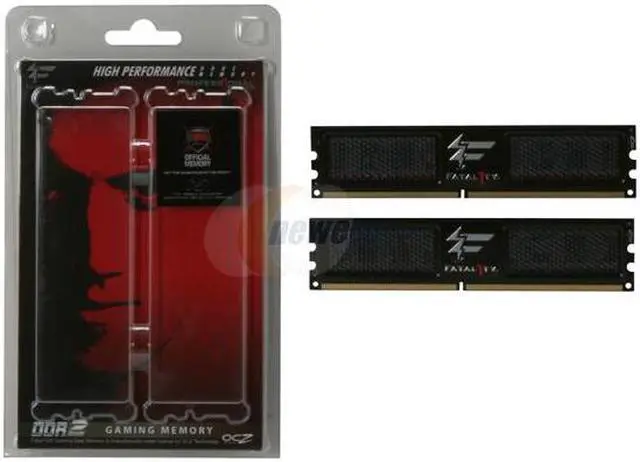 Alt view image 2 of 2 - OCZ Fatal1ty Edition 4GB (2 x 2GB) DDR2 1066 (PC2 8500) Dual Channel Kit Desktop Memory Model OCZ2F10664GK