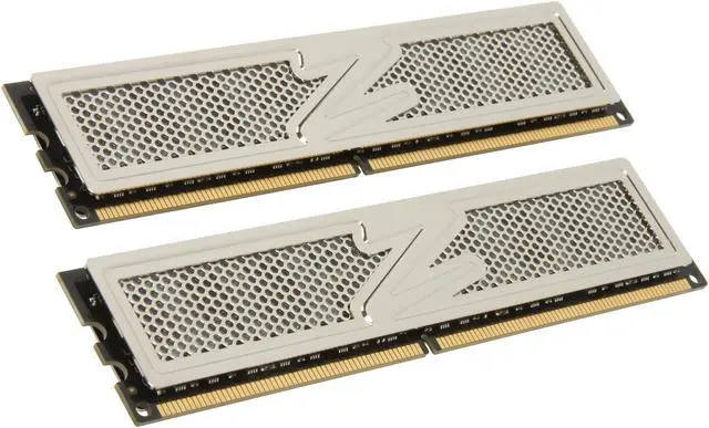 Main image of OCZ Platinum 4GB (2 x 2GB) DDR2 800 (PC2 6400) Enhanced Bandwidth Dual Channel Kit Desktop Memory Model OCZ2P800EB4GK